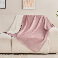 Waterproof Blanket 40"x60" for Adults, Reversible Waterproof Bed Cover for Do...