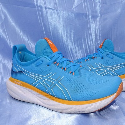 ASICS GEL NIMBUS 25 SCHUHE GR 44,5 LAUFSCHUHE BLAU HERREN SNEAKER KAYANO CUMULUS