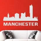 Manchester UK Cityscape Skyline Wall Art Sticker