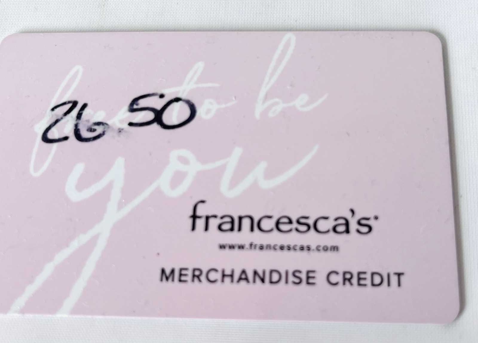 $26 Francisca's Gift Card Free Shipping Accesories Jewelry Clothing