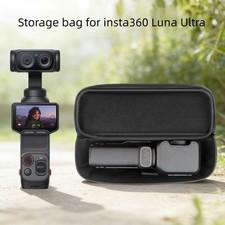 PU Large Capacity Storage Bag for Insta360 Luna Ultra Camera Carrying Case