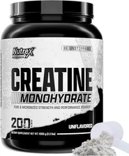 Nutrex CREATINE Monohydrate Powder Pure Micronized Unflavored 200 Serv 1000 Gram