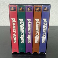 Planet of the Apes Legacy Box Set VHS 1998 5-Tape Set Classic Sci-Fi