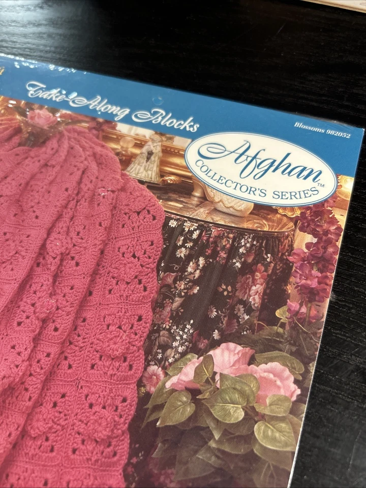 Take along blocks mama’s Theme Pattern Needlecraft Shop Afghan Collector Series - Image 3 of 4