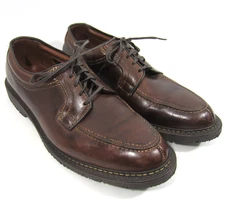 Allen Edmonds WILBERT Brown Split Toe Derby Oxford Shoes Men 11 D