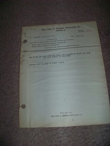 1924 The Ohio C. Barber Fertilizer Midland Publishing Palmyra Virginia