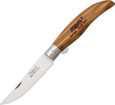 MAM Ibericas German Blade/Brown Beechwood Folding Pocket Knife - 2011