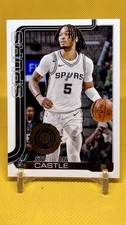 2025-26 Topps Stephon Castle 24-25 NBA All Rookie Team #197 San Antonio Spurs