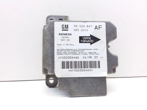 OPEL ASTRA G Hatchback F48, F08 Airbag-Steuergerät 90520841 1.60 20328228