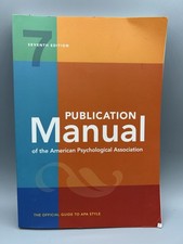 Publication Manual of the American Psychologi...