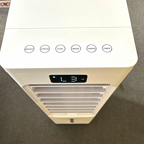Portable Evaporative Air Cooler White Remote, Timer, Oscillation, 3 Speeds