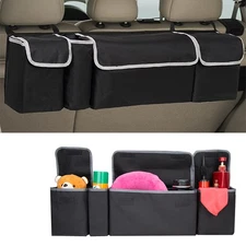 Trunk Car Rear Back Organizer Storage Bag Seat Holder New Pocket 600D Net OxFord