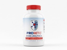 Urolithin A | 60 Vegan Capsules | Non-GMO, Gluten-Free | Made in USA 500MG