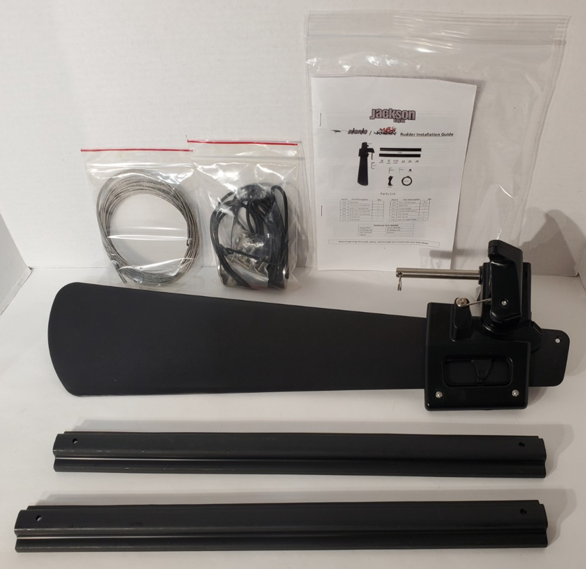 Big Rig / Kraken Rudder Kit - New Open Box