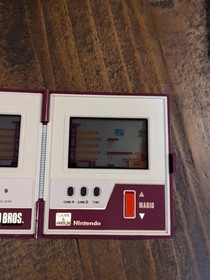 MARIO BROS. GAME & WATCH MW-56 NINTENDO 1983 MADE IN JAPAN