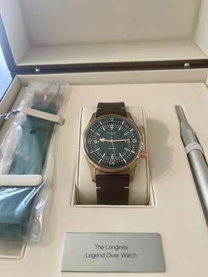 longines legend diver 42mm bronze