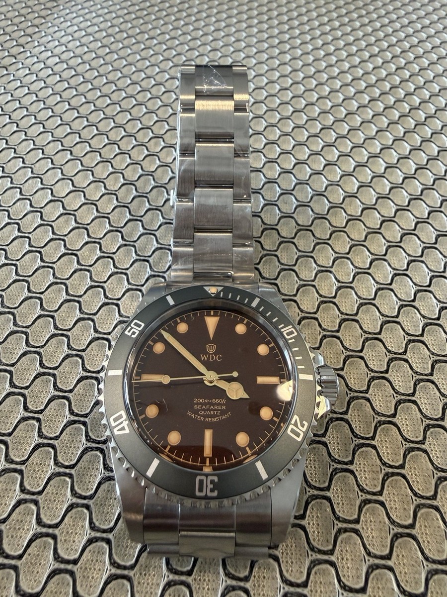WDC Seafarer WD5513Q Diver - Tropical Brown Dial - VH31 Sweep