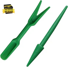 Mini Garden Hand Succulent Transplanting Tools,Widger Plastic Seedlings Dibber S