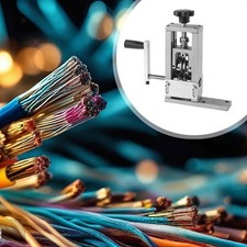 Manuelle Drahtschälmaschine Handkurbelzubehör Homeheld Schrottkabel