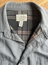 Men’s Cabela’s Flannel Lined Jacket L