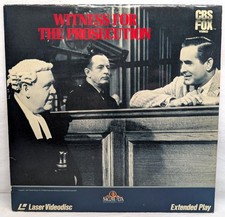 Witness for the Prosecution Laserdisc, 1985 4665-80