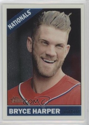 2015 Topps Heritage Chrome 549/999 Bryce Harper #THC-440 1h1