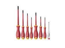 SET 8 CACCIAVITE PARKSIDE ELETTRICISTA ISOLATI 1000 VOLT A TAGLIO E CROCE