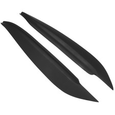 Car Headlight Eyebrows Eyelids Resin Stickers Trim Cover Headlight Lid for 9487