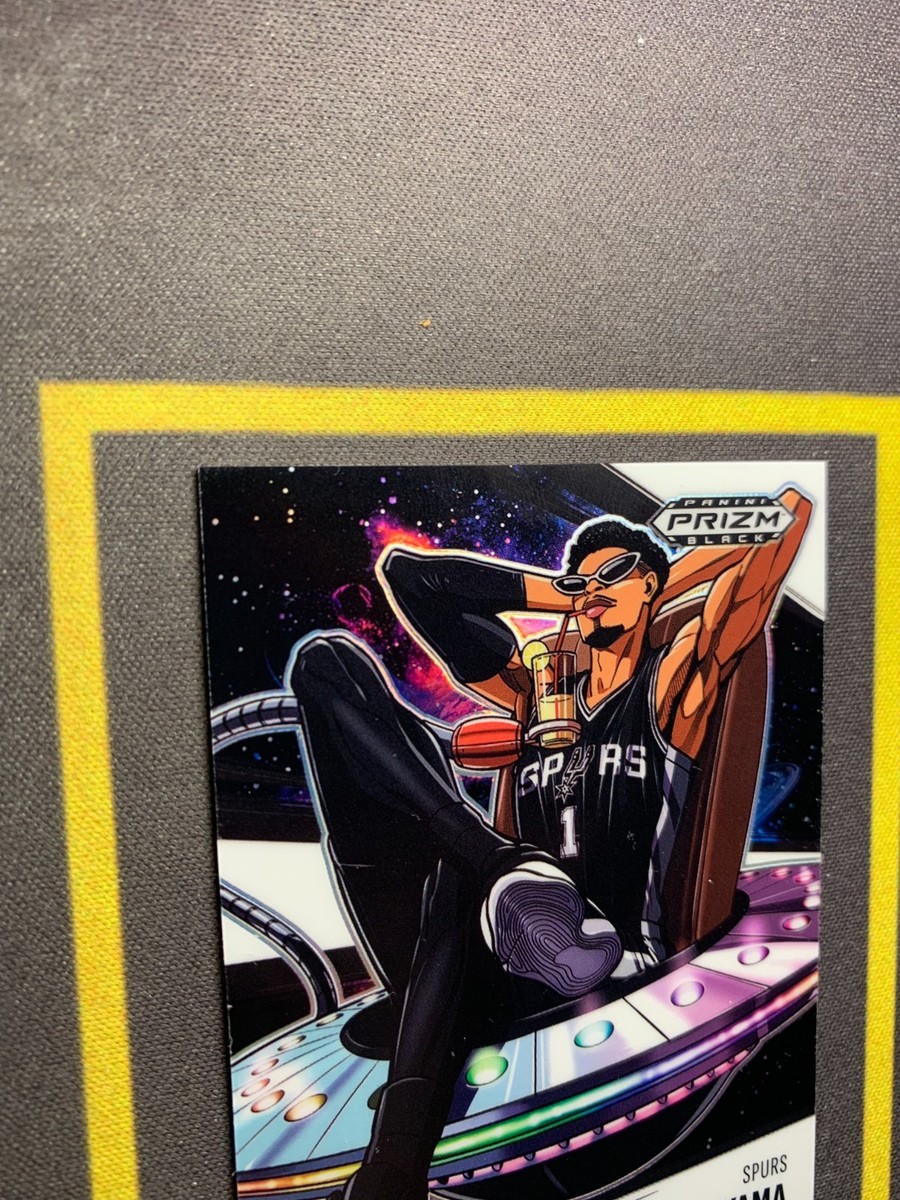 2025 Panini Prizm Black Manga Case Hit SSP Victor Wembanyama FCBZ