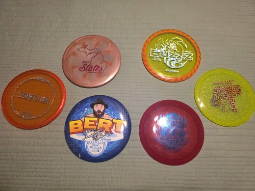 6 Disc Lot Buzz Leopard Teebird Zone Wasp