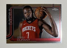 2025-26 Topps Chrome Basketball CHROME BASE VARIATION KEVIN DURANT #155