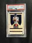 2025 National Treasures Caleb Williams Gold Laundry Tag Patch /10 PSA 8 Pop 1