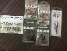 6th sense lot of tackle Hooks,weights,Carolina pre rig