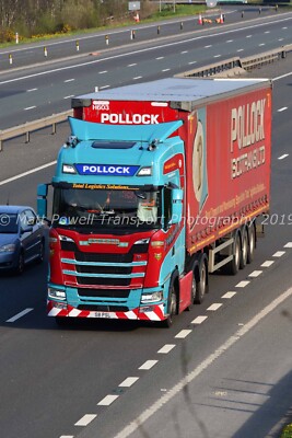 LKW Foto 12x8 - Scania S500 - Pollock Scotrans - S8 PSL