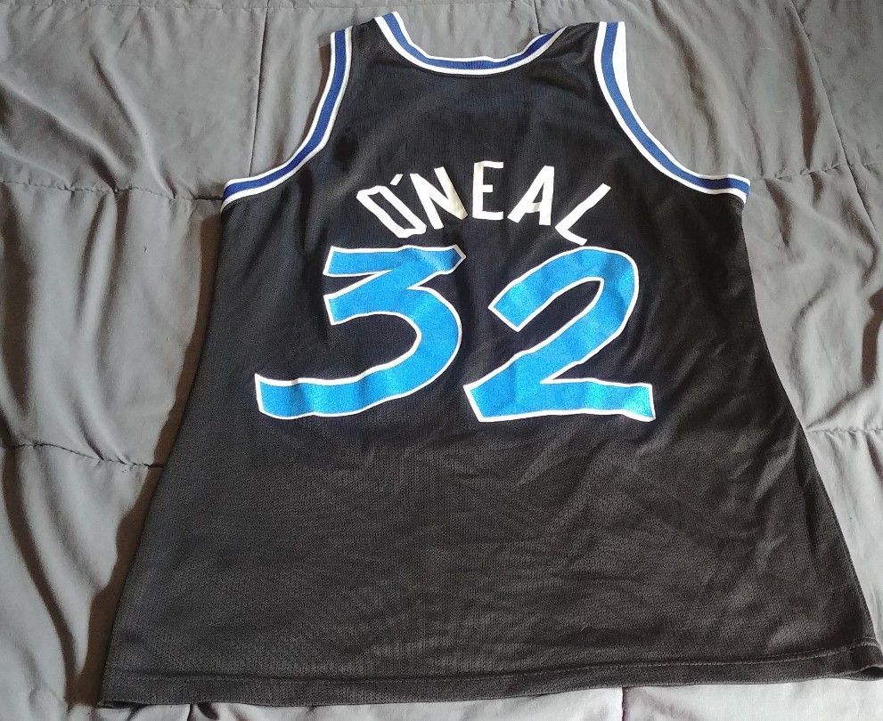Vtg Shaquille O'Neal Orlando Magic Rookie Jersey Champion
