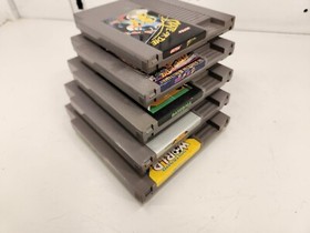 Lot of 5 Nintendo NES cartridges Skate or Die 1 & 2, Jackal, Sports