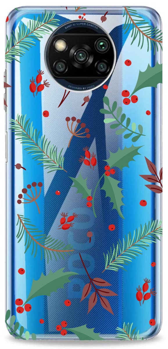 Custodia Cover morbida in TPU trasparente per XIAOMI POCO X3 NFC/PRO fantasia M8