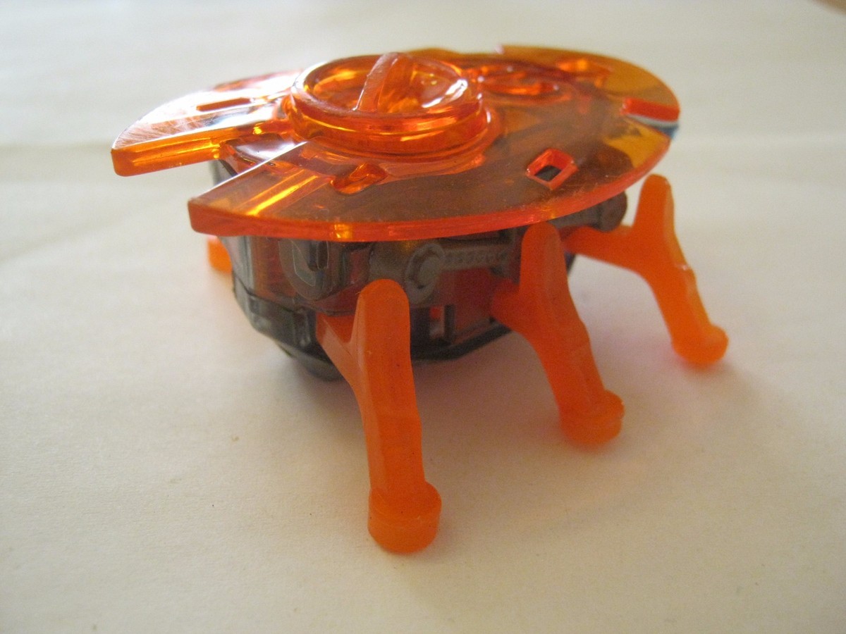 McDonald's Orange Nano Beetle Hex Bug Wind-up toy dated 2013
