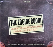 The Engine Room-A History Of Jazz Drumming 4-CD Box Set+Booklet NEW SEALED 2005