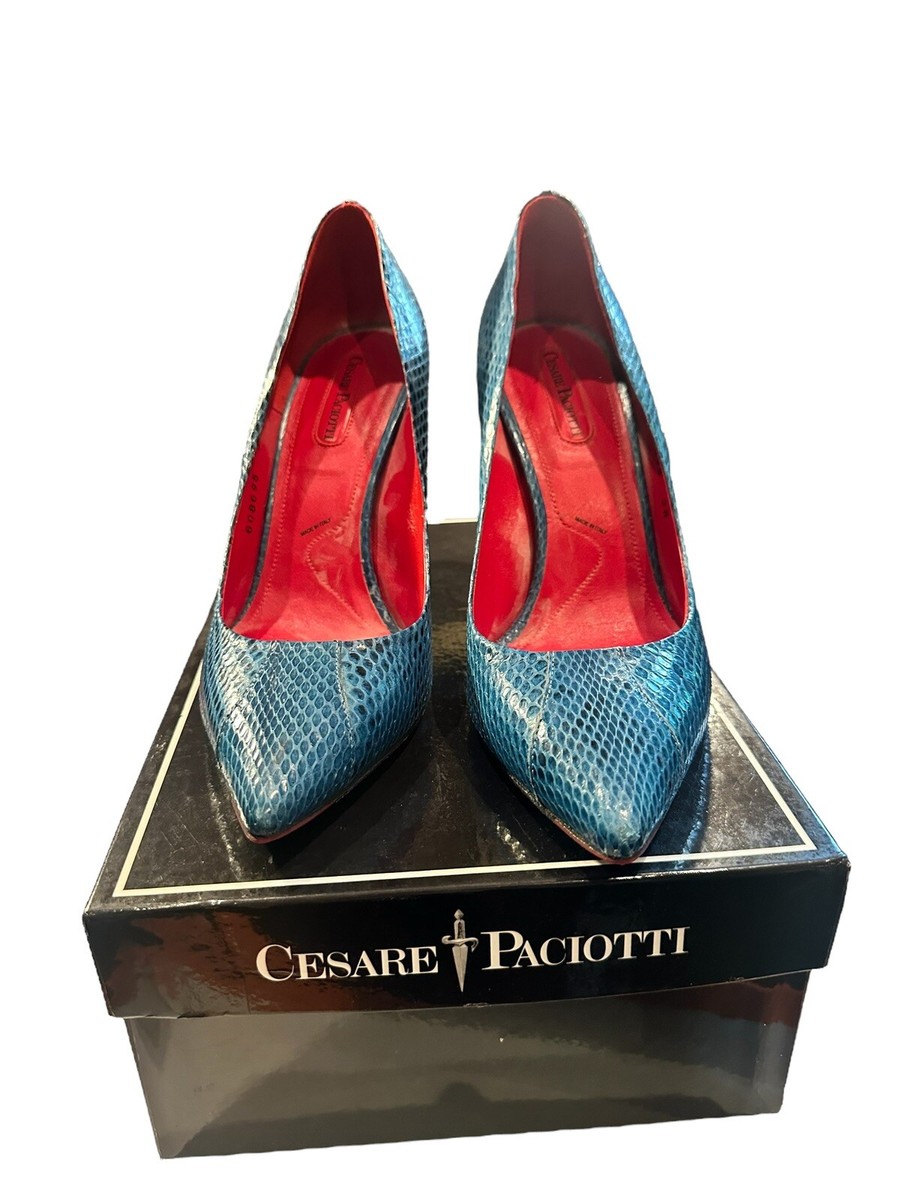 Caesar Paciotti Genuine Snake Skin Shoes. Size 11 Shimmery Purple Green $_57.JPG?set_id=880000500F main image 4