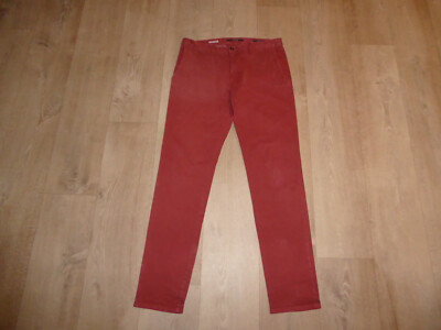 Alberto Herren Chino W33 L34 Luxury T400 Stretch guter Zustand !