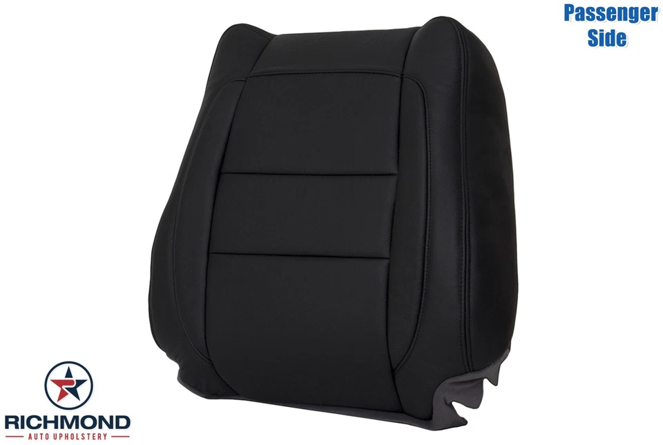 Черный кожаный чехол на сиденье со стороны пассажира для внедорожника INFINITI QX4 1997-2003 годов выпуска - Изображение 4 из 4