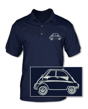 BMW Isetta Adult Pique Polo Shirt - 10 Colors - German Classic Car