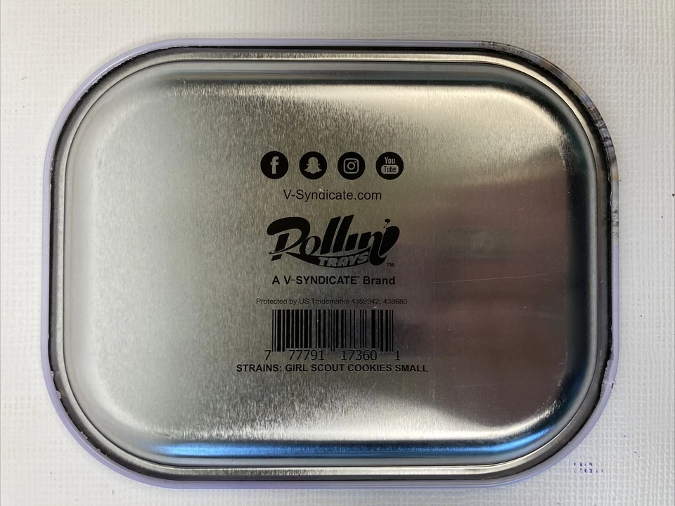 Bandeja Enrollable Premium "GIRL SCOUT GALLETAS PEQUEÑAS" V-Syndicate Nueva 7”x5.5” Nueva Foto 3 de 4