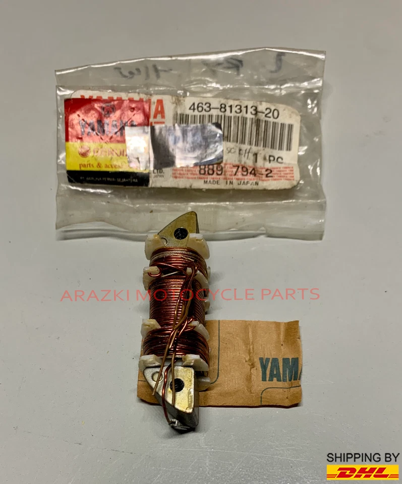 BOBINA DE ILUMINACIÓN ORIGINAL NOS YAMAHA RS100 RS 100 RS-100 463-81313-20 Foto 4 de 4