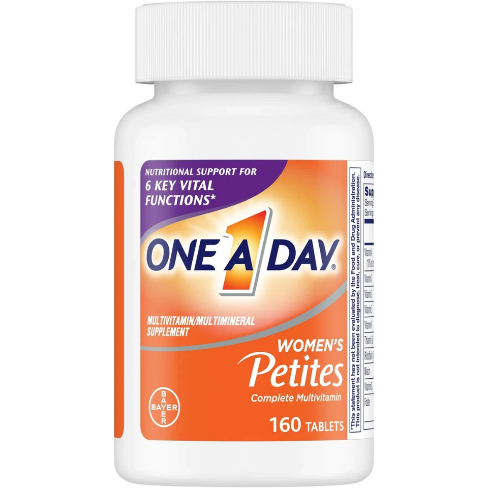 2 PACK One A Day Women's Petites Tablets, Multivitamins for Women, 160 Ct - Image 4 of 4