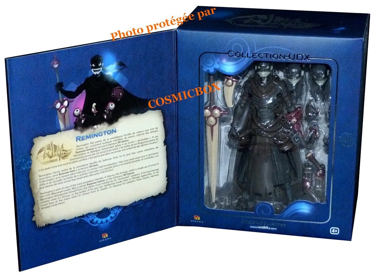 REMINGTON SMISS action figure WAKFU udx video game DOFUS Bonta