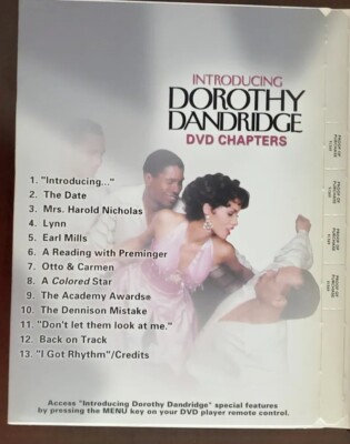 Introducing Dorothy Dandridge (DVD, 2000 Snapcase) Halle Berry VGC