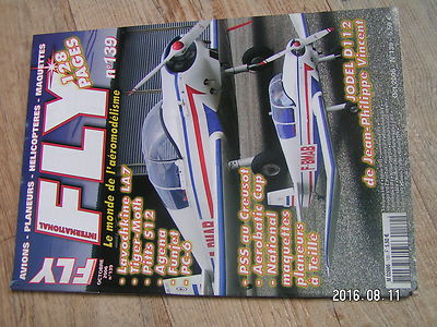 $$u Revue Fly International N°139 Plan insert TR 260 Sirius PITTS S12 Jamara