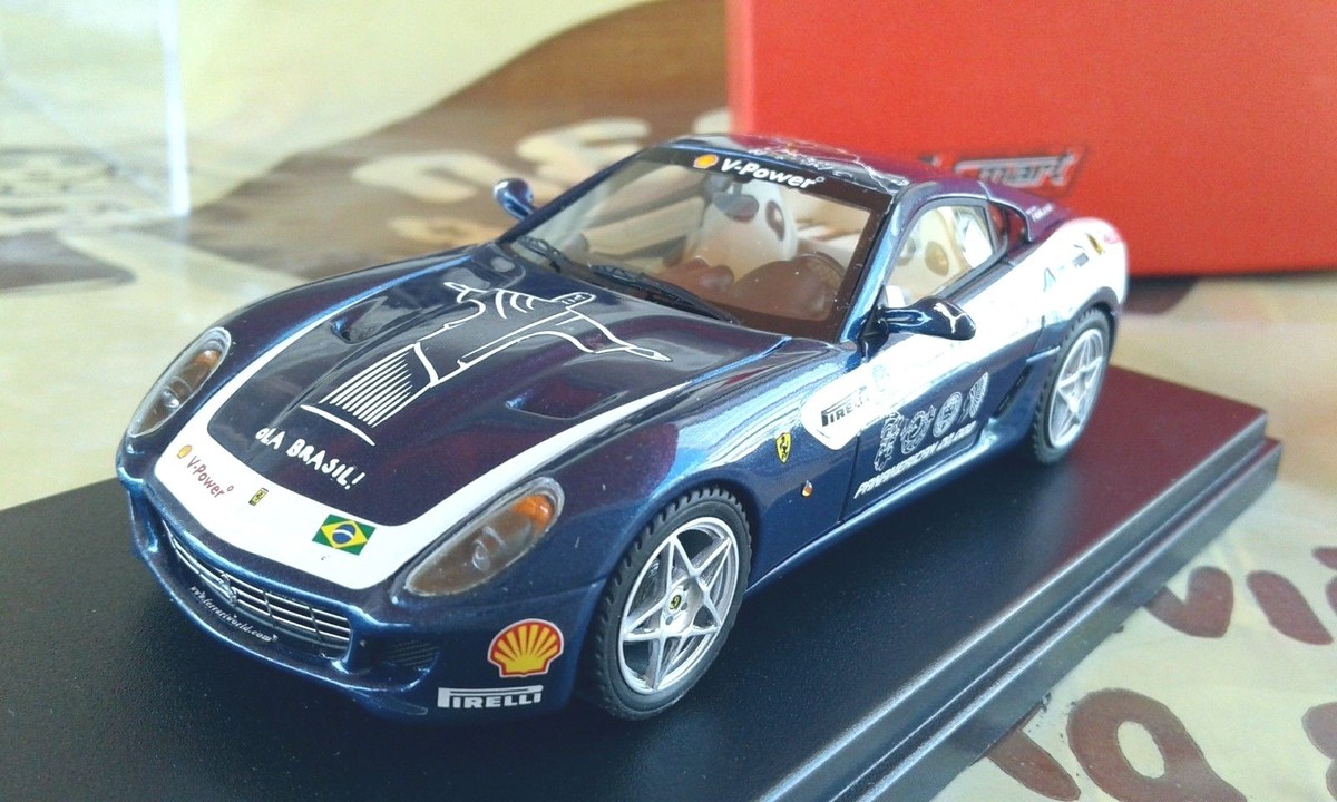 1/43 Looksmart models, FERRARI 599 GTB Fiorano, Panamerican, blue